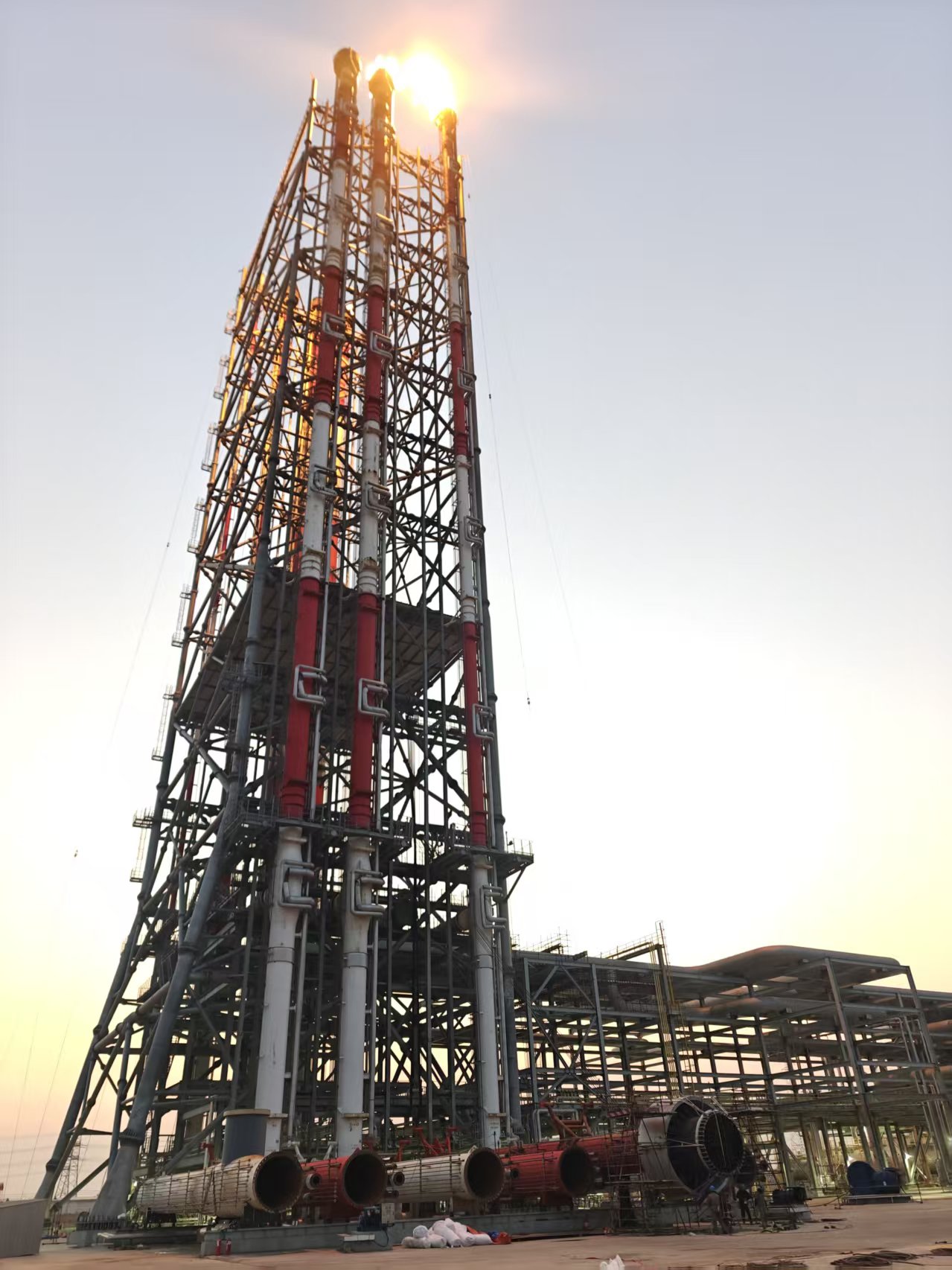 Inspection and Maintenance of Elevated Flare Unit Shenghong Refining & Chemi